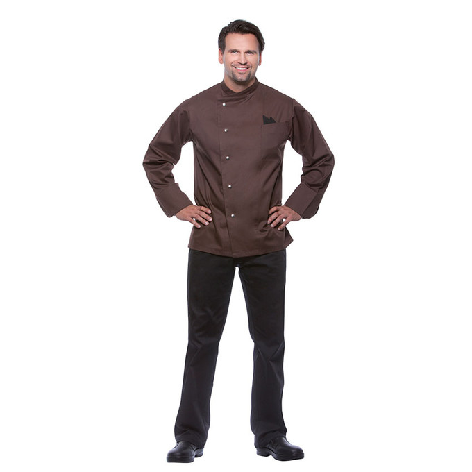 Kitel kucharski męski Lars - Light Brown