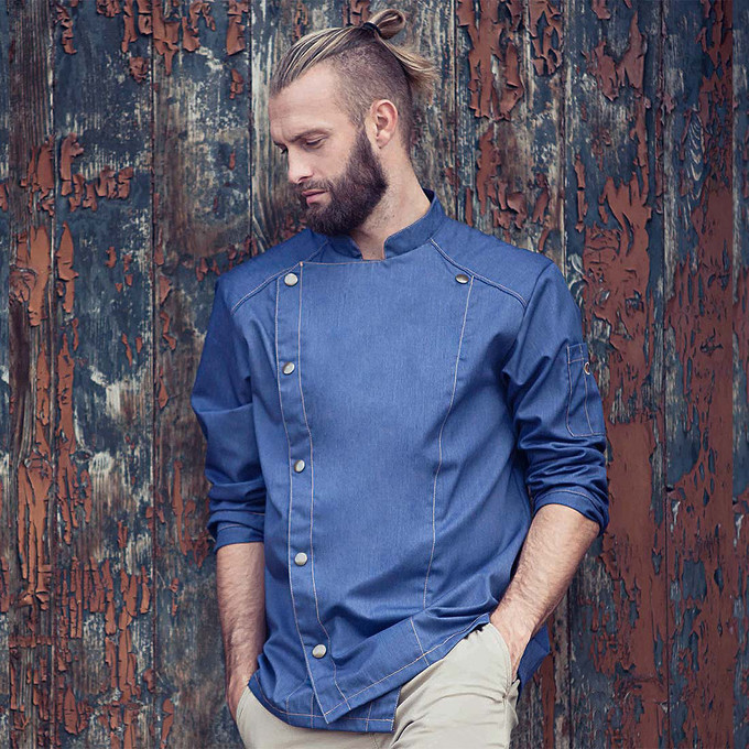 Chef Jacket Jeans-Style Karlowsky - Maroni